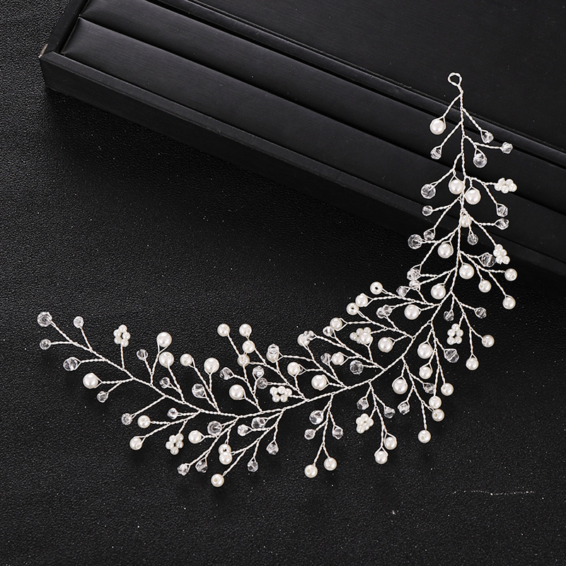 Crystal Headband Silver