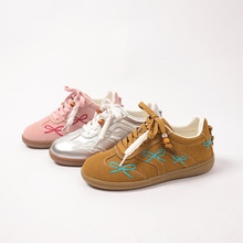 【杨幂同款】2025~蝴蝶音符德训鞋阿甘鞋丑萌休闲平底鞋小桃同款