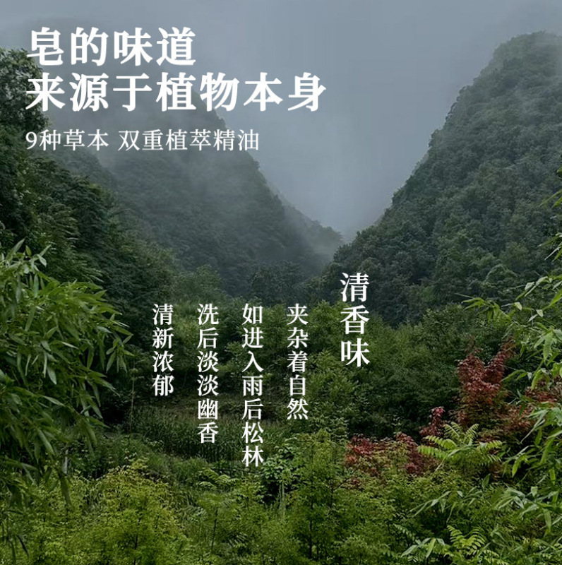 Polygonum multiflorum、サイプレスの葉、ハーブ手作りシャンプー石鹸、植物性ヘアケア、ソープフルーツ黒髪シャンプー石鹸 100g|undefined