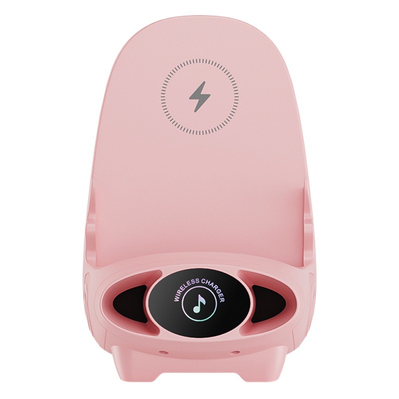 V8 soporte todo el teléfono móvil cargador inalámbrico silla perezosa soporte escritorio horizontal y vertical juego amplificador de sonido soporte del teléfono móvil