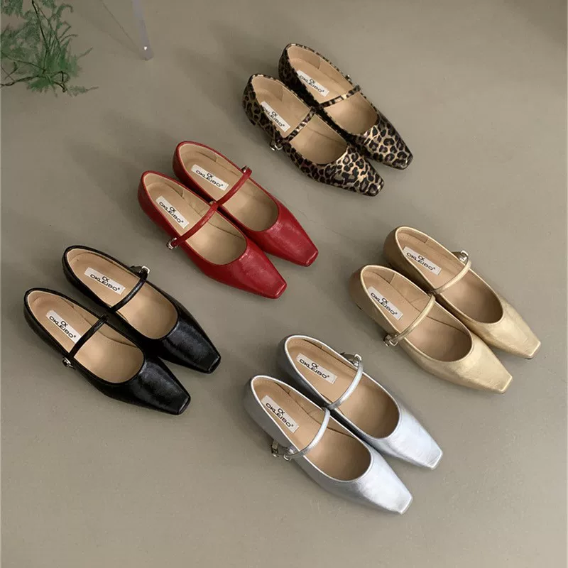 Обувь, 2025 год, корейский стиль, французский стиль