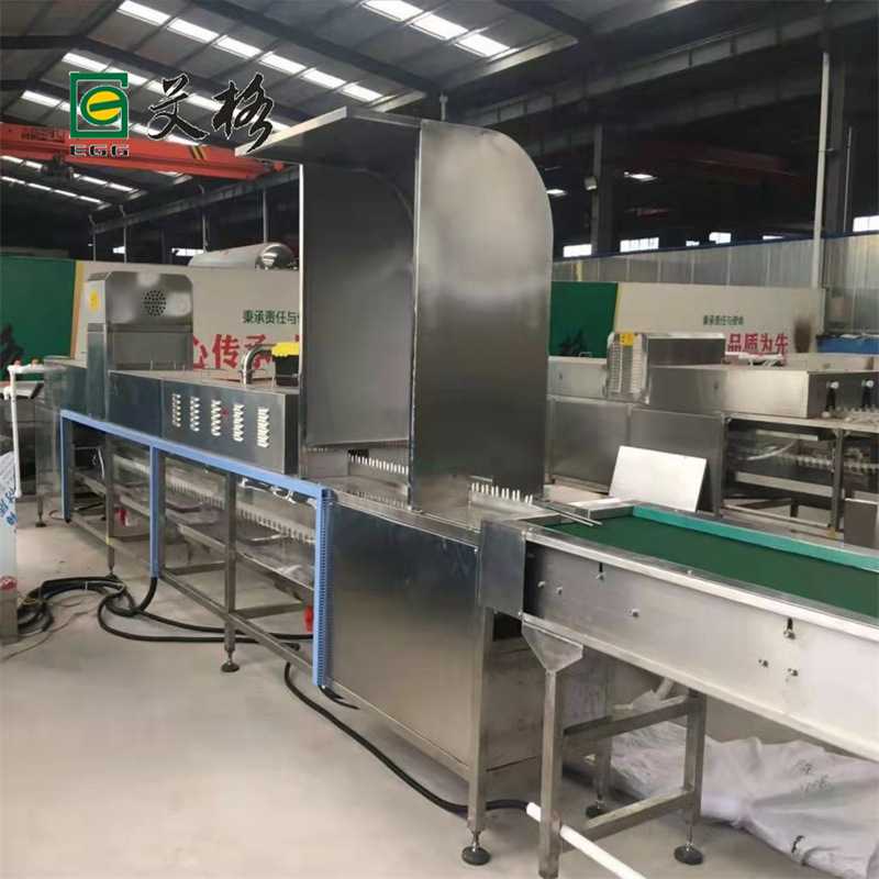 洗蛋机多少钱一台 诸城艾格大中型洗蛋机供应厂家 批发鸭蛋洗蛋机