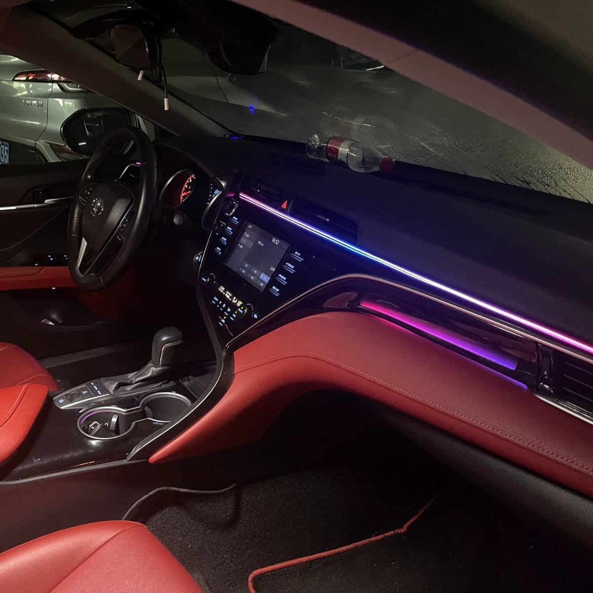 «Toyota, форма, огни, LED звёздное небо»