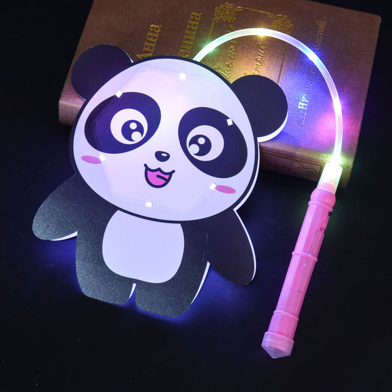 新款发光卡通手提灯笼中秋节儿童玩具礼品 DIY花灯摆地摊货源批发|undefined