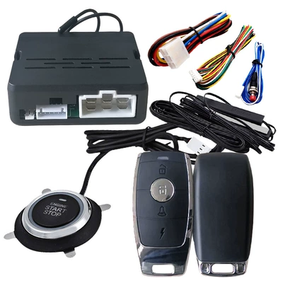 Remote Control Remote Start — Car anti-theft device - pke-starts-without-flashing-light-with-q20-remote-control