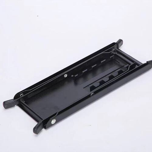 Thickened guitar pedal with 4-level adjustment, guitar footstool, anti-slip panel folk guitar performance footstool