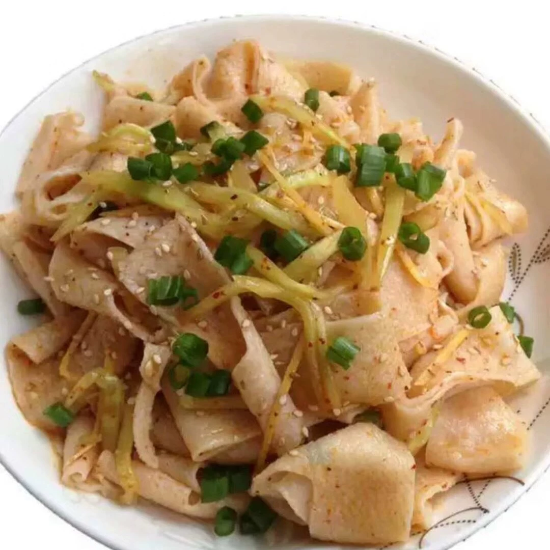 Лапша Шаньдун Холодное перемешивание-жареные продукты лапши Run Jianghu Run Fair Продукты Сухая лапша Сухая холодная лапша