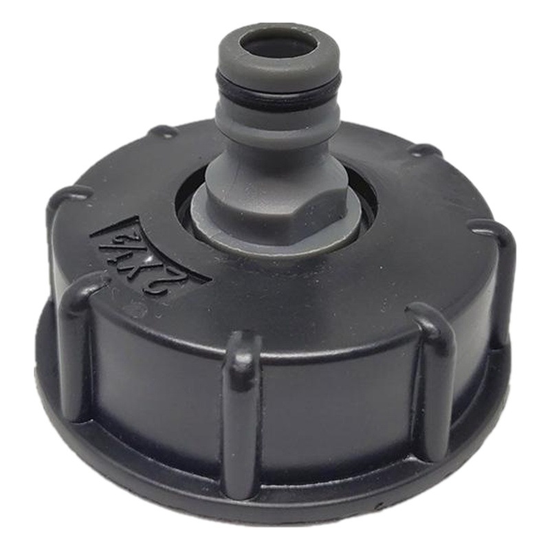 Transfronterizo IBC barril químico barril IBC Ton barril conector Ton barril accesorios pequeño pezón conector Jardín Conector tubería de agua