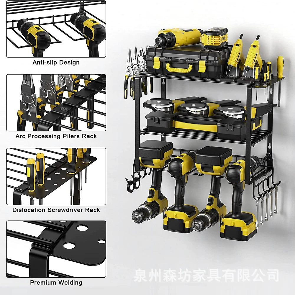 Electric multilayer heavy storage system, handheld electric drill