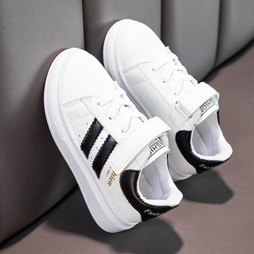 2024 new summer girls' painting white shoes, rainbow parent-child children's shoes, painted big children's girls' shoes