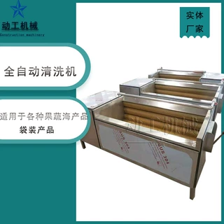 加工定制果蔬气泡清洗机 工业胡萝卜洗果机 不锈钢蔬菜净菜洗菜机