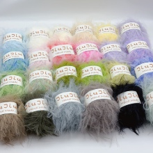 JiuJiu�ֹ���ɫ���Lë�����q��ɫ�R����ɫ DIY �ֹ�������ܛ����