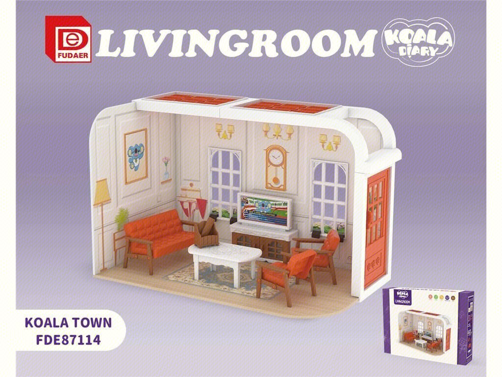 Diy living room cabin