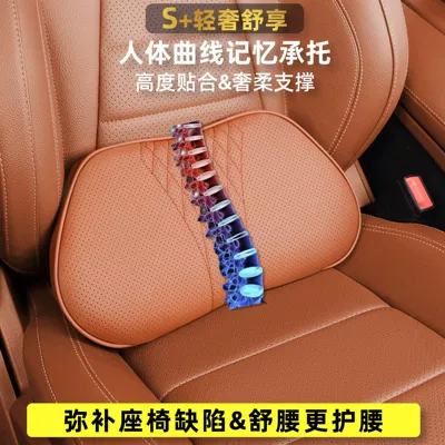 Lumbar Support Pillow, Memory Foam, Headrest