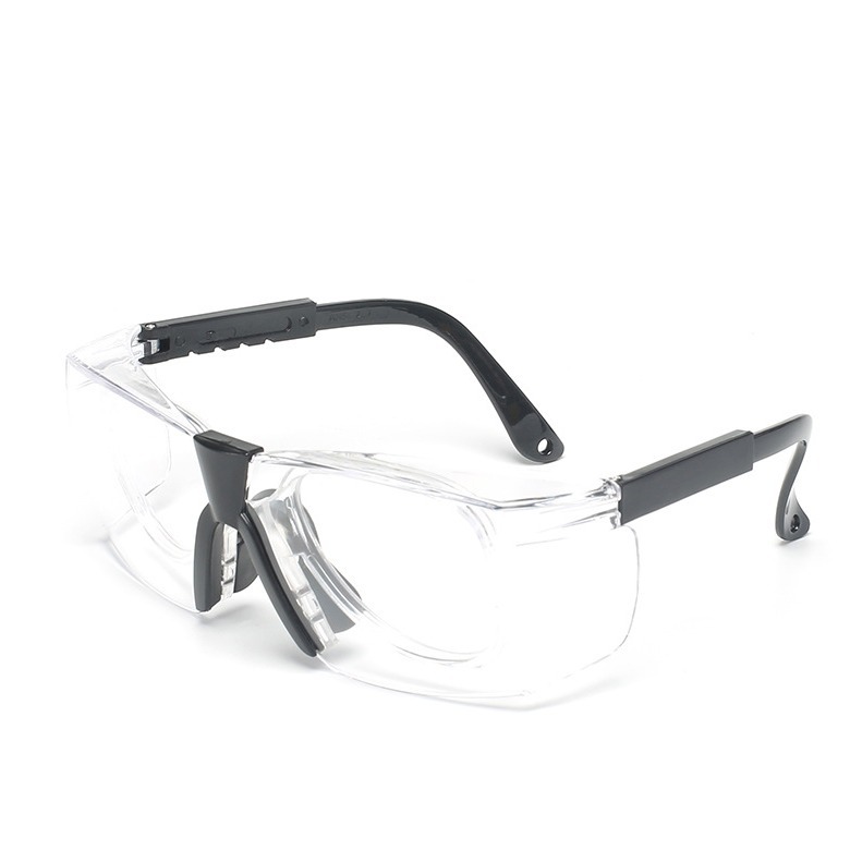 新款防护眼镜可拆式近视眼镜 防雾 劳保护目眼镜镜腿可伸防飞溅