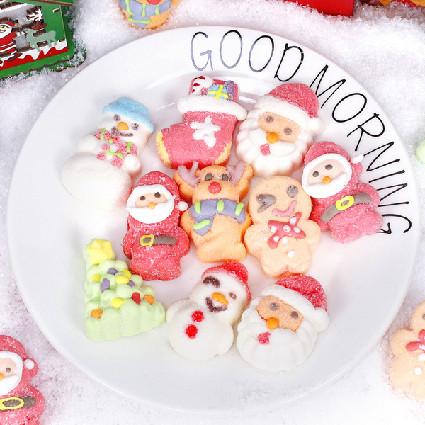 Christmas cotton cartoon gift box for elderly