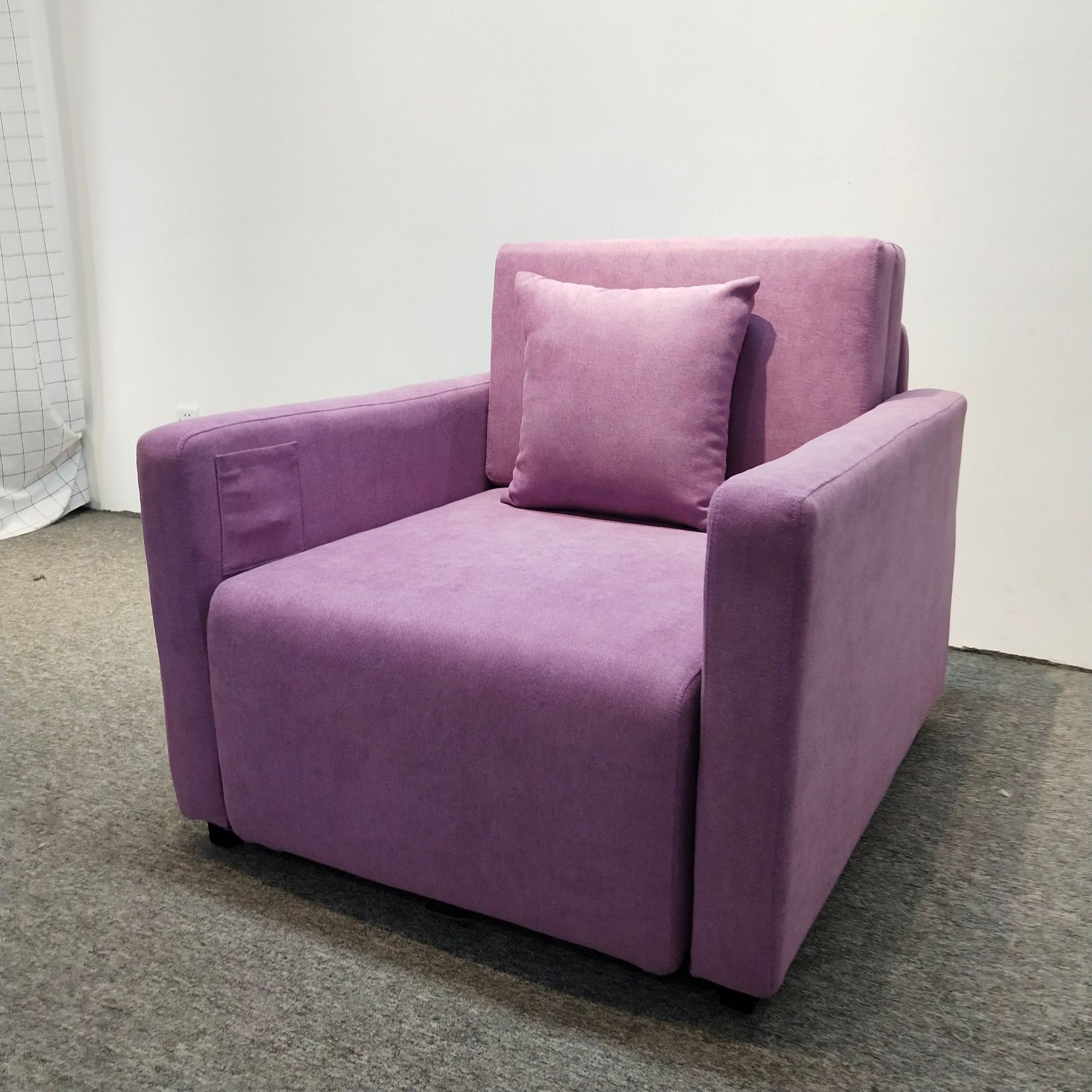 Sofá cama de una sola persona plegable pequeño estudio de la oficina almuerzo sofá silla multifunción sofá cama