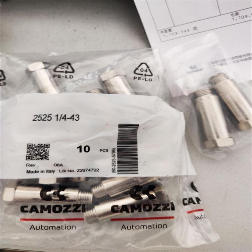 康茂胜CAMOZZI接头2525 1/4-43 2651 1/2 2651 1/4 2651 1/8询价