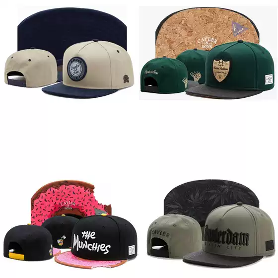 New CAYLER & SONS Hip Hop Baseball Cap with Sun Visor, Unisex Street Dance Style