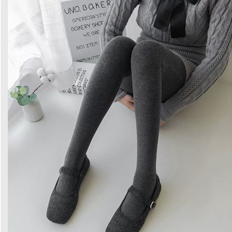 Хлопковое флисовое демисезонное legging, колготки