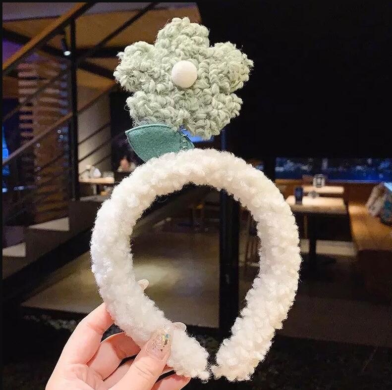 Celebridad online estilo coreano lindo tridimensional fresa diadema banda para el cabello diadema lavado facial maquillaje presión banda para el cabello tocado