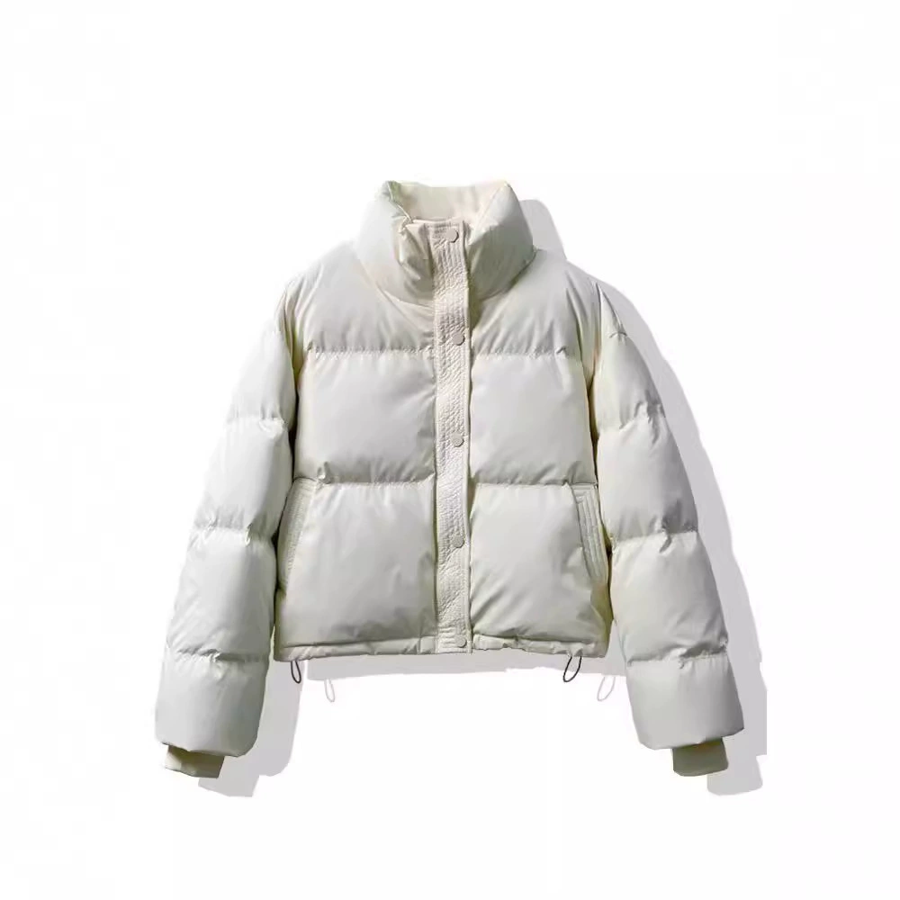 Полиуретановая короткая пуховик oversize, с увеличенной толщиной, для подростков