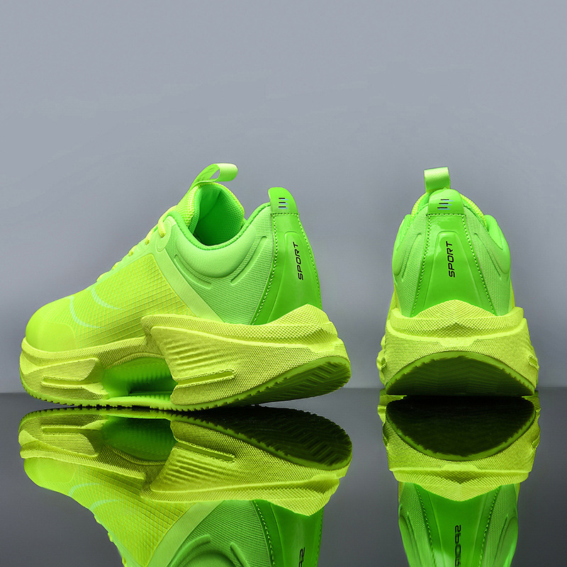 Real explosive outsole shadow 3 running shoes for men and women ultra-light carbon plate shock absorption autumn mesh breathable red rabbit middle school students