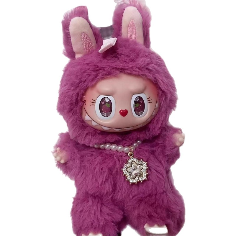POPMART LABUBU 猫シリーズ ビニールぬいぐるみペンダント人形マカロンブラインドボックス装飾品|undefined