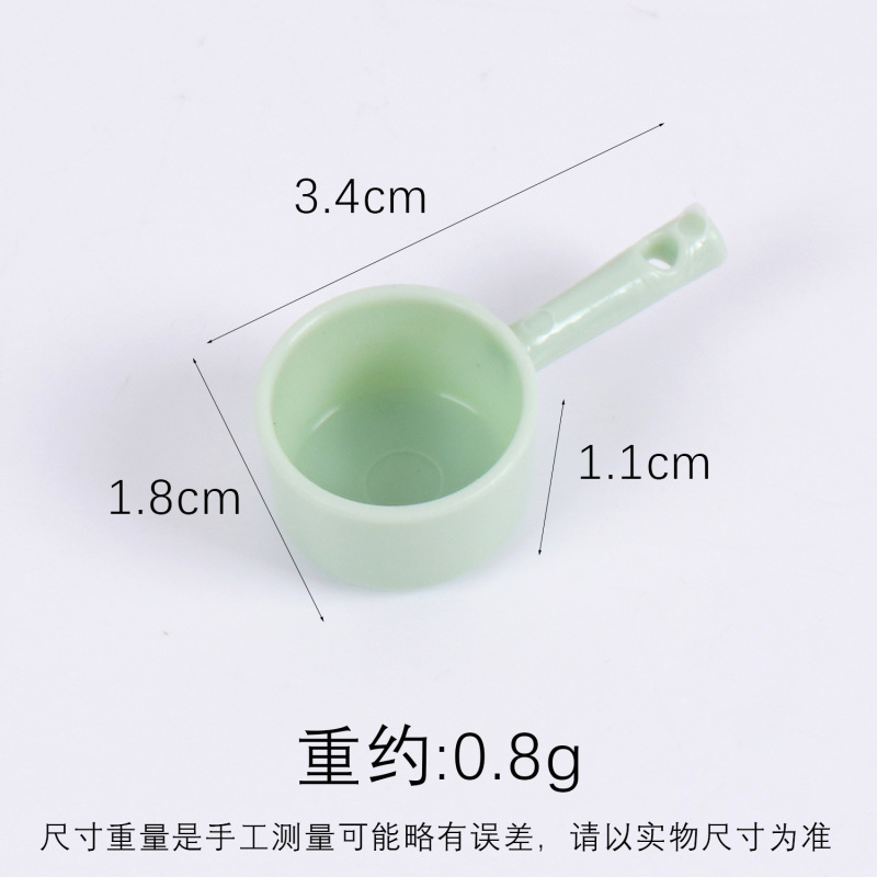 仿真迷你水桶塑料桶水瓢模型玩具微缩娃娃屋手提小桶过家家玩具|undefined