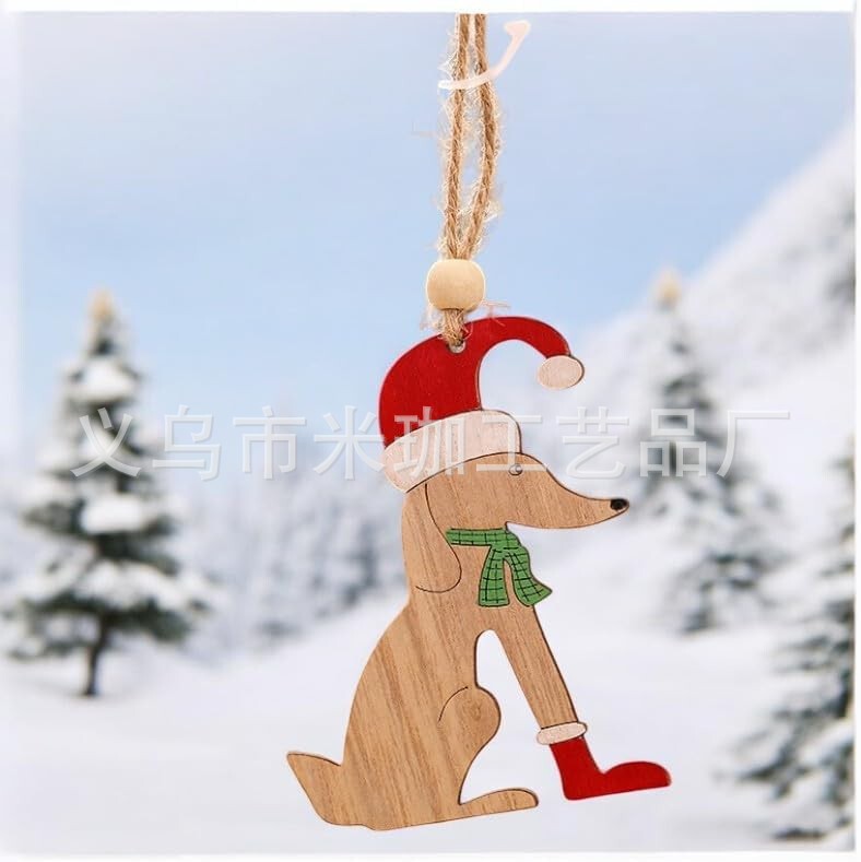 2025年越境新築祝いギフト クリスマス 母の日 バレンタインデー 装飾品 玄関用丸型木製吊り飾り|undefined