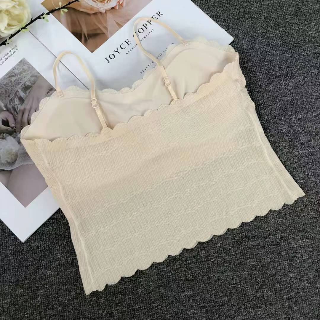 Nueva taza fija sin marcas de alta calidad chaleco de dama sin anillo de acero bra de yoga ropa interior deportiva mujer al por mayor