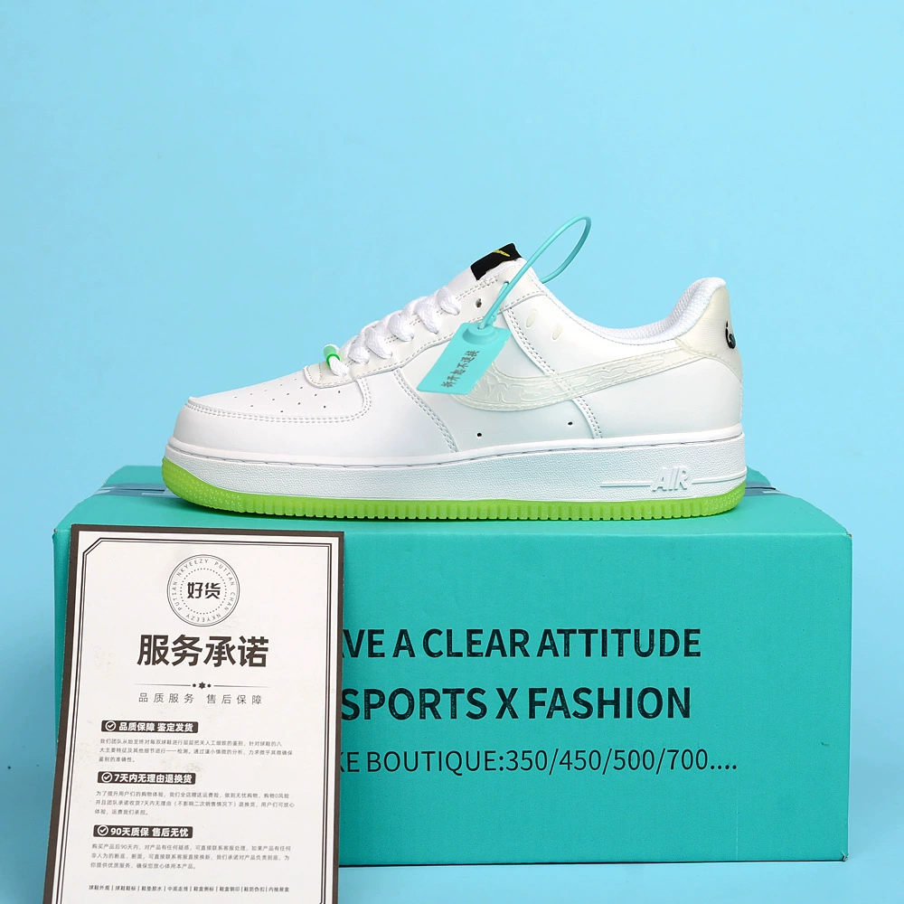 耐尅官 Aj low top мужские туфли Air Force №1 женские туфли Макарон амбуш Змея Год Пуян Пуян яд