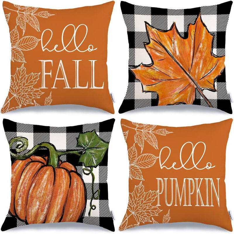 Maple Leaf Pillow Cover