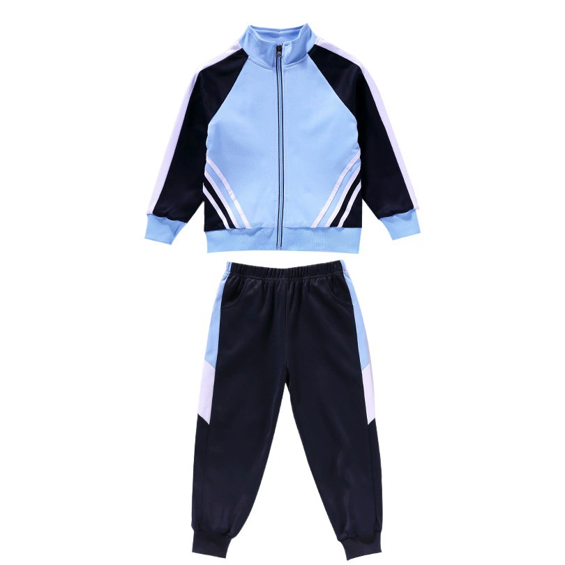 Тканевая новая школьная форма Weiyi для учащихся начальной и средней школы Детская классная форма Gary Спортивный костюм Униформа для детского сада Весенний и осенний костюм