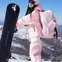 Теплый лыжный костюм, комплект, брюки