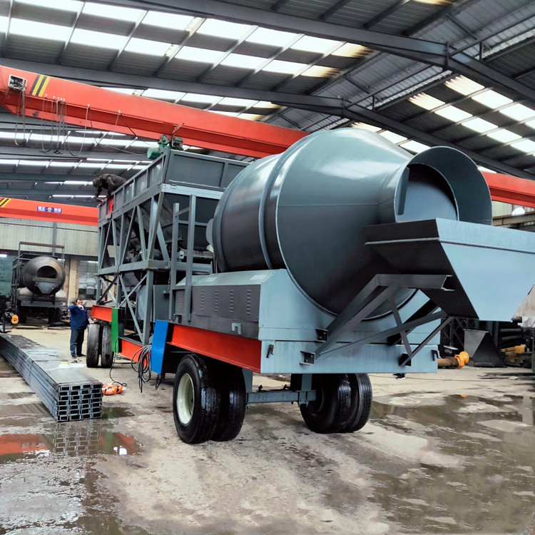 混凝土搅拌站 银旺商混水泥搅拌站 车载免基础搅拌设备