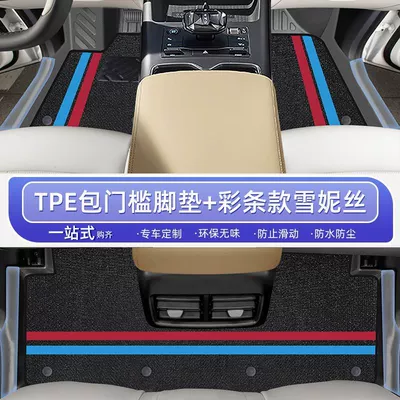 Pad Carpet Pad Original Factory, Ayaqaltılar (Kovriklər) - 25-models-byd-song-prodmihigh-end-full-surround-double-layer-color-stripsdoor-sill-mats-snowy-carpets