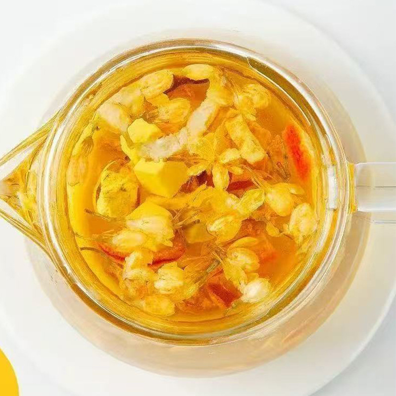 茉莉茯苓陈皮茶精选原料茉莉花橘皮茯苓组合三角茶包养生花茶代发|undefined