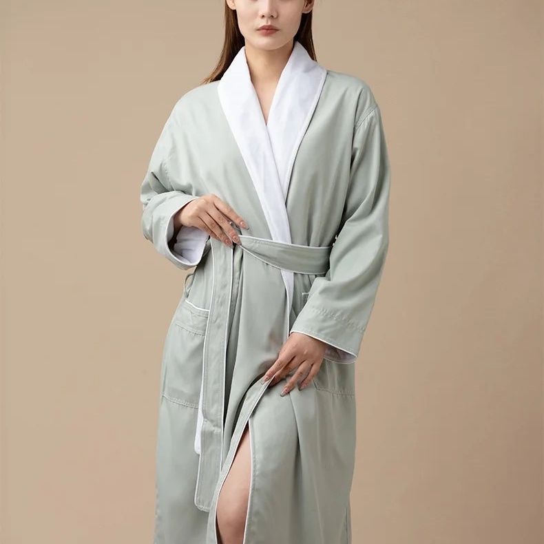 인터넷 축하 프린세스 프린스 힐튼 파이브 스타 호텔 메리어트 뷰티 더블 레이어 배스 로브 유 에지 센터 롱 웜 파이브 스타