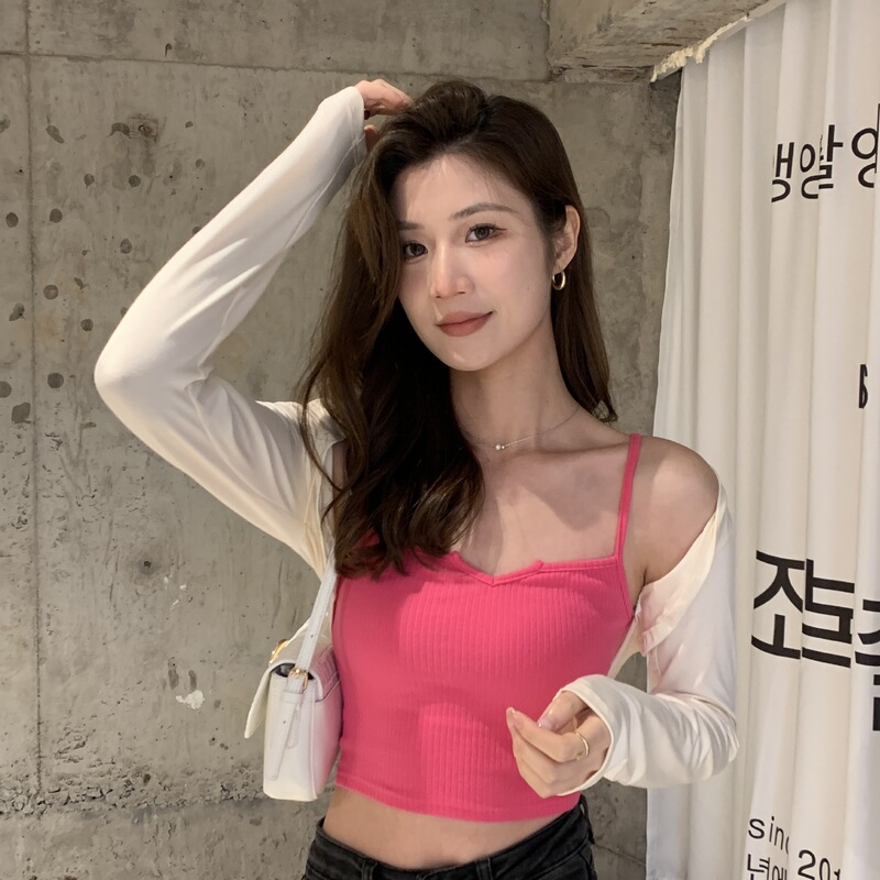 French Style Pure Wish Style Small Waistle Modal Short Coat Women's Hot Girl Top Shawl Small Outer Wear Sun Protection Air Conditioned Shirt