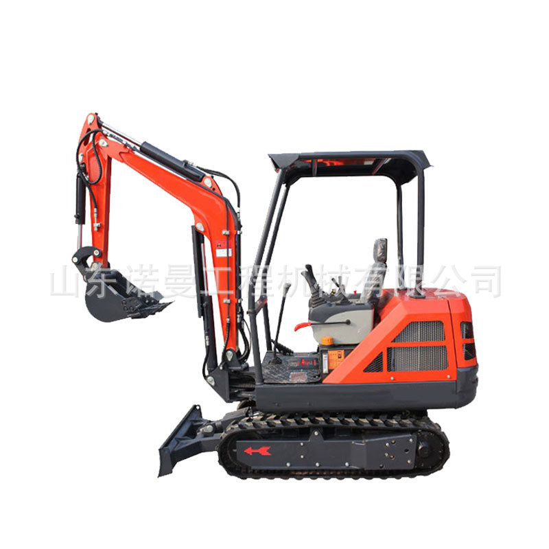 Excavadora transfronteriza ingeniería agrícola multifuncional excavadora rastrea gancho fábrica al por mayor mini excavadora