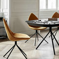 现代简约创意树叶椅轻奢极简休闲时尚设计师款咖啡餐厅工作室餐椅