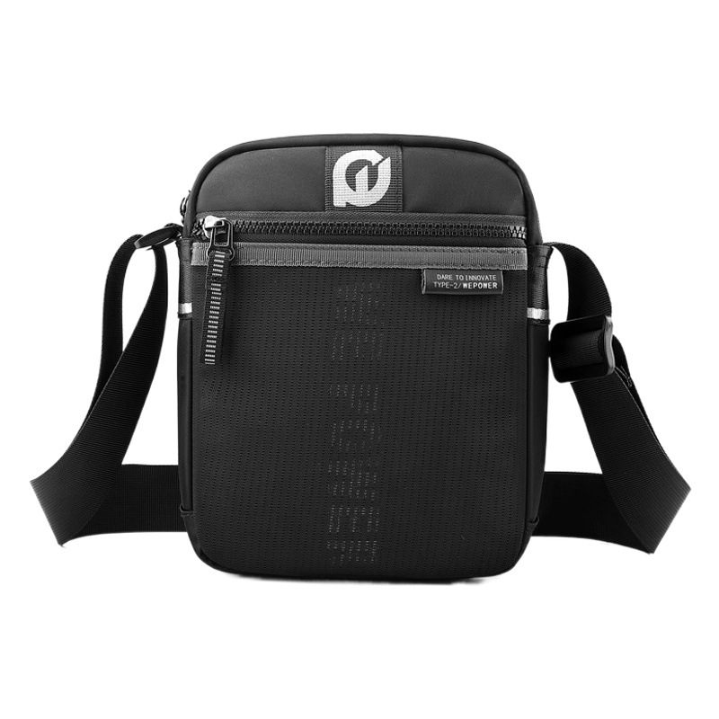 Wepower nuevos hombres de nylon bolsa de hombro bolsa de mensajero de moda casual personalidad de moda bolso de hombro vertical