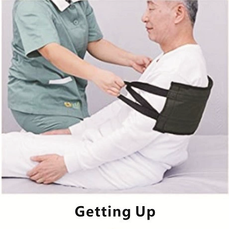 Трансграничные новые пациенты пожилые люди встают с помощью ремни сдвига ремни сдвига ремни передачи ремни усиленные ремни ухода