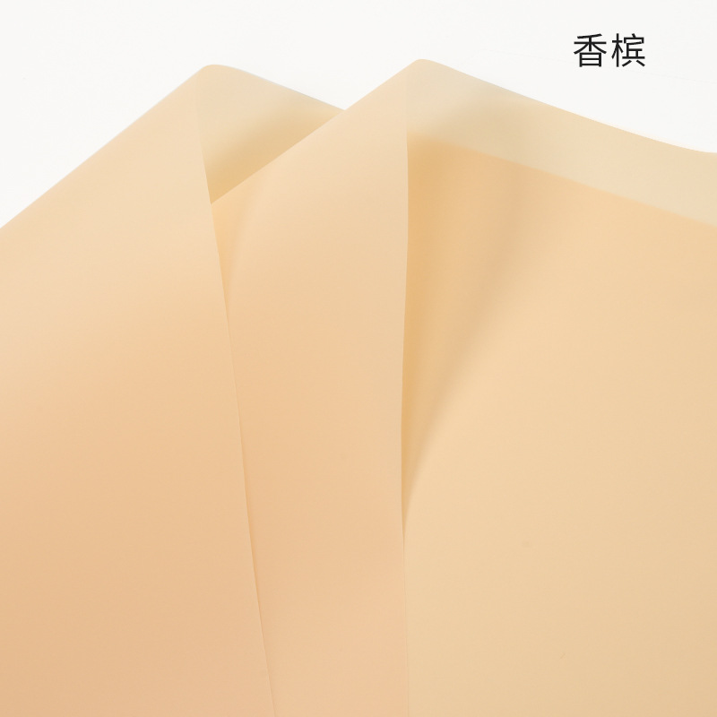 Papel de embalaje de flores al por mayor material de floristería ramo material de papel de embalaje material de embalaje papel de embalaje impermeable papel de doble cara bicolor Ouya