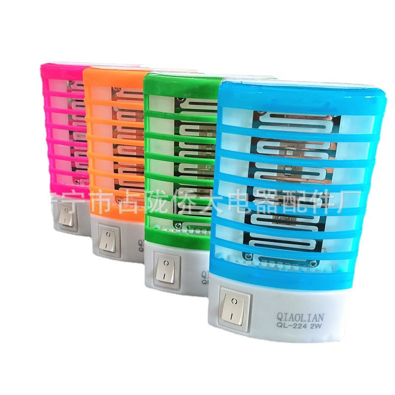 Lámpara de mosquitos fotocatalizador doméstico mini multifuncional repelente de mosquitos electrónico de consumo de energía ultra bajo LED mosquitos