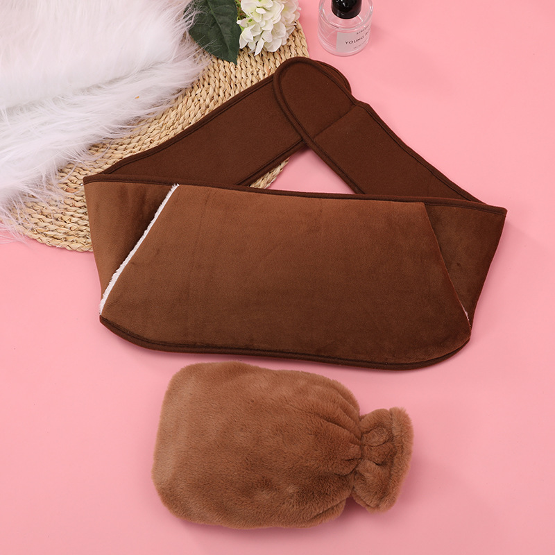Waist support three-piece set, water-filled hot water bottle, waist warmer