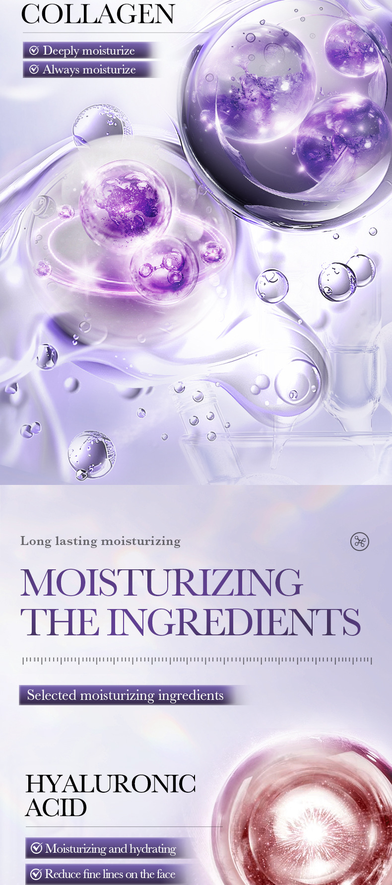 BIOAOUA Recombinant Type III Collagen Moisturizing Cream, Moisturizing Cream 50ml_voghion.com