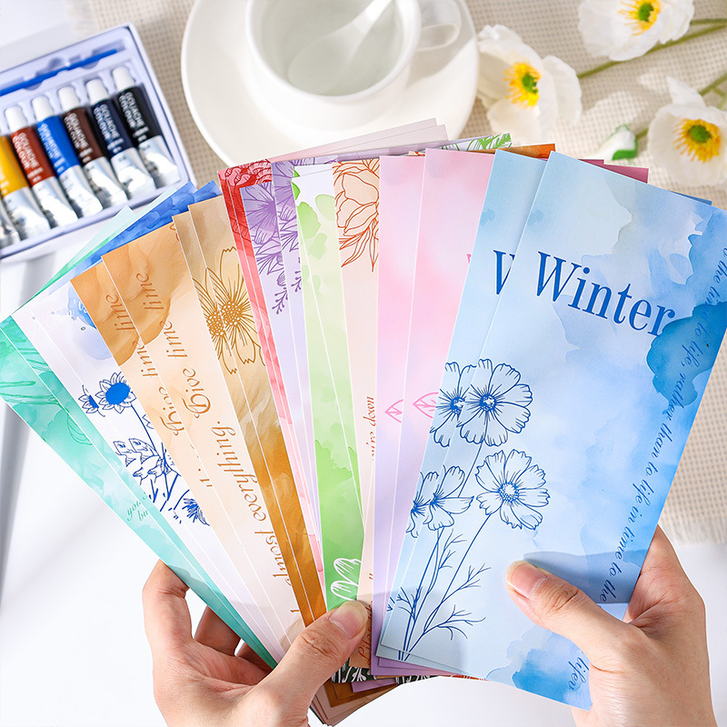 Historia de la ciudad material no adhesivo papel diy cuaderno diario material de decoración puede escribir un mensaje tarjeta pequeña nota