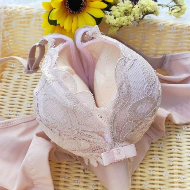 極厚ブラジャー 10cm 小胸プッシュアップ 厚みのある12cm 下着 女性用 平胸 リムなし 極厚 大きく見える調整ブラジャー|undefined